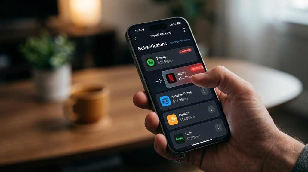 A detailed close-up shot showing a human hand securely holding a modern smartphone device, emphasizing the intersection of human interaction and digital