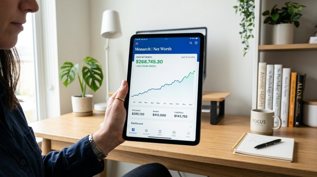 A close up view of a human hand securely holding a sleek digital tablet device illustrating modern mobile technology and portable computing usage.