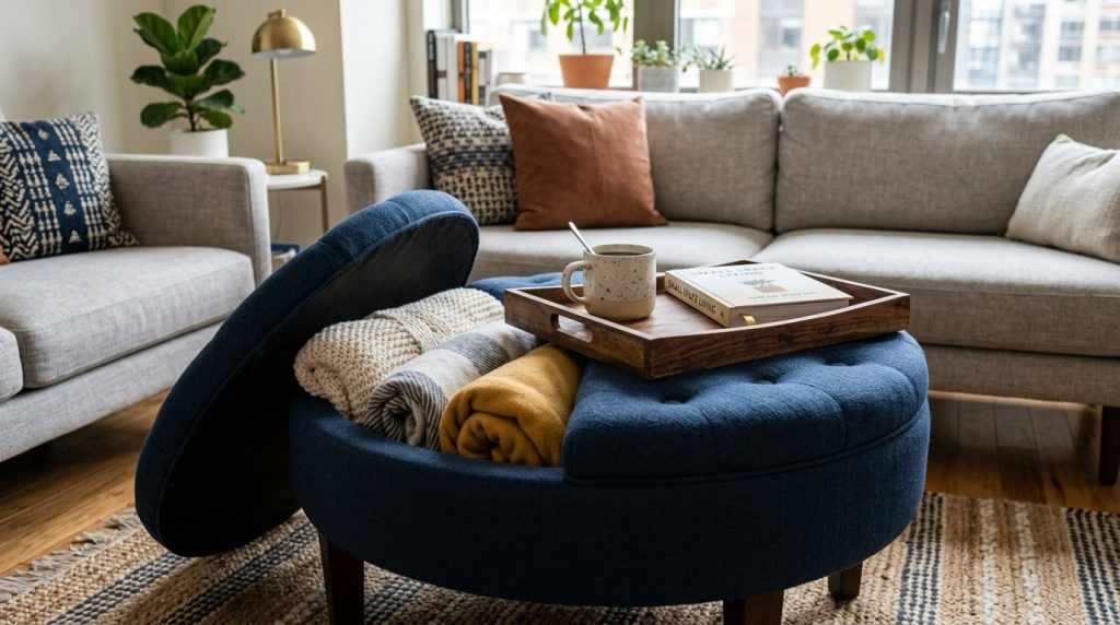 Modern and budget-friendly decor ideas for a small studio apartment.