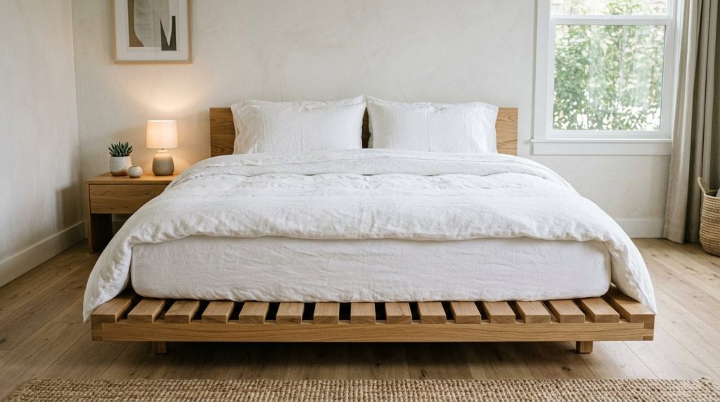 A tastefully decorated luxury apartment living space styled on a budget.